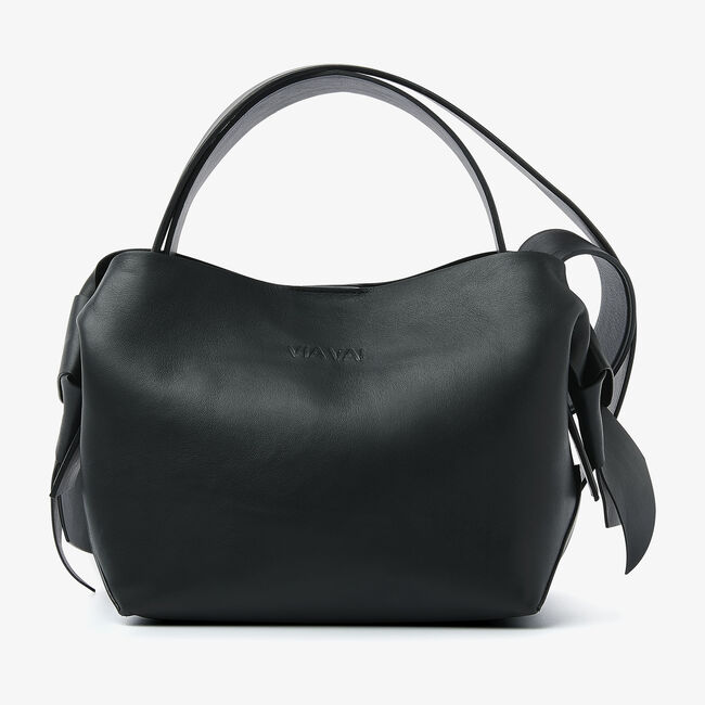 Zwarte VIA VAI Handtas NODO FABI - large