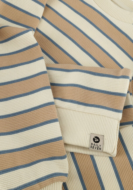 DAILY7 Pull OVERSIZED SWEATER BIG STRIP en multicolore - large