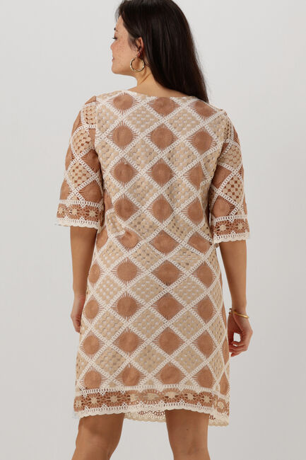Beige ANA ALCAZAR Mini jurk 049510-3322 - large