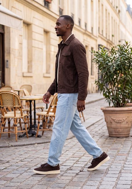 BLUE INDUSTRY Surchemise BLUE INDUSTRY SHIRTJACKET en marron - large