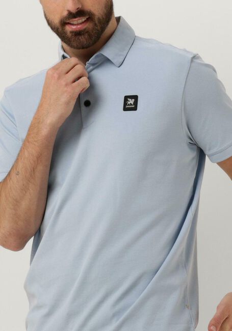 VANGUARD Polo SHORT SLEEVE POLO RASCHEL INTERLOCK en bleu - large