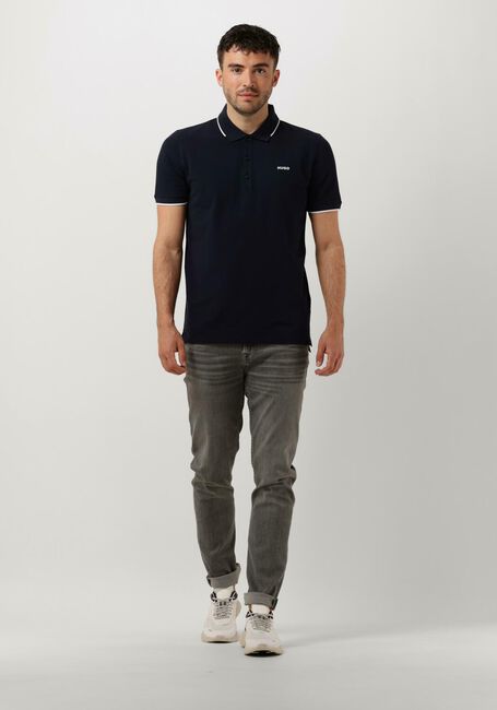 HUGO Polo DINOSO222 Bleu foncé - large