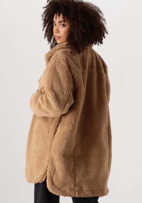 UGG Manteau Teddy FAUX SHEARLING SHIRT JACKET en camel - large