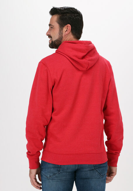 TOMMY JEANS Chandail TJM STRAIGHT LOGO HOODIE en rouge - large