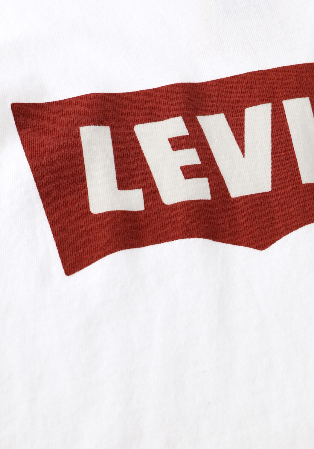Witte LEVI'S T-shirt VINTAGE BW GRAPHIC TEE - large