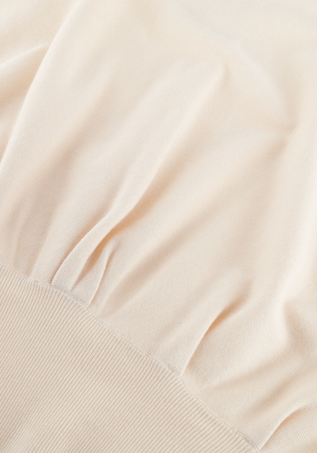 SUMMUM Pull V-NECK SWEATER VISCOSE BLEND KNIT &Eacute;cru - large