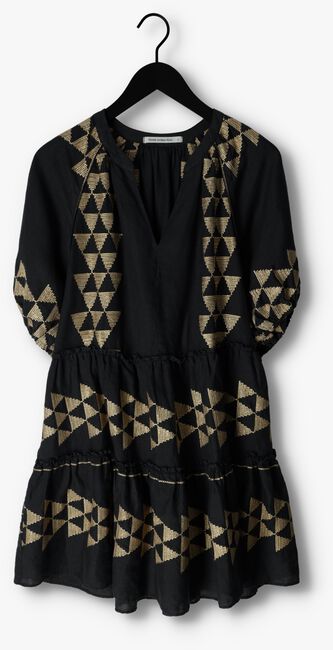 Zwarte GREEK ARCHAIC KORI Mini jurk 230343 - large