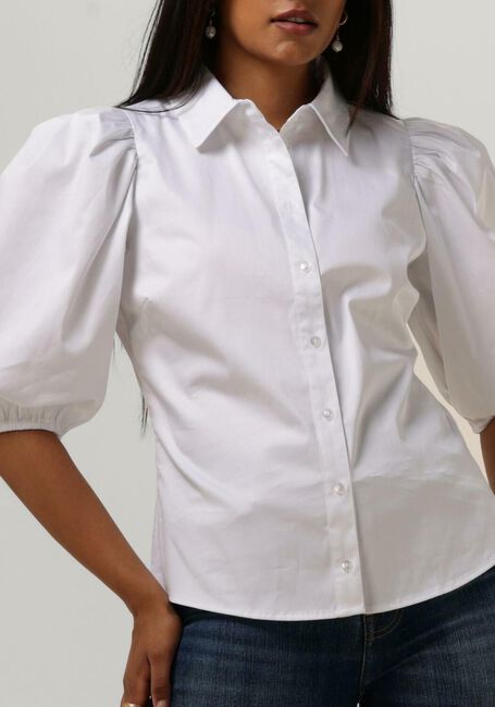 NOTES DU NORD KIRA SHORT SLEEVE SHIRT Blouses en blanc - large