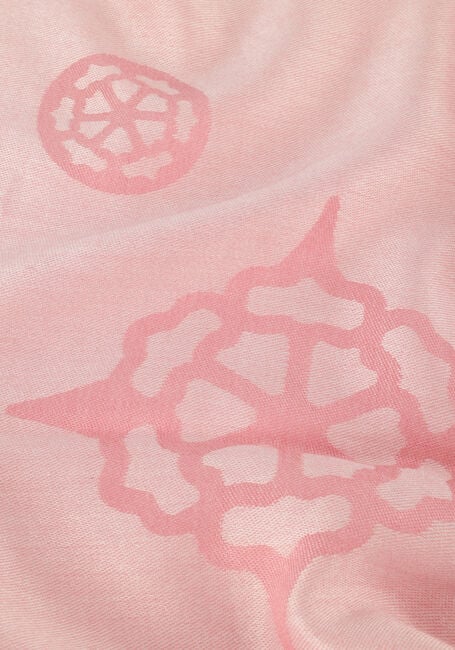 Foulard Kefiah Rosa GUESS GALERIA KEFIAH 135X135 Foulard En Rose Omoda