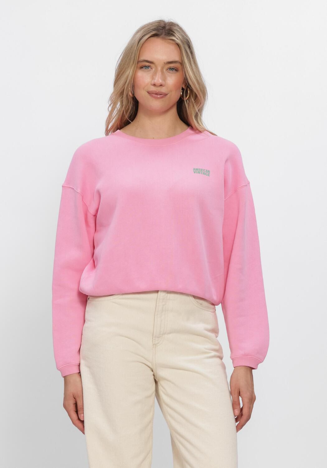 AMERICAN VINTAGE Chandail IZUBIRD D en rose - large