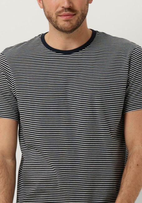 SELECTED HOMME T-shirt SLHASPEN STRIPE SS O-NECK TEE NOOS en bleu - large