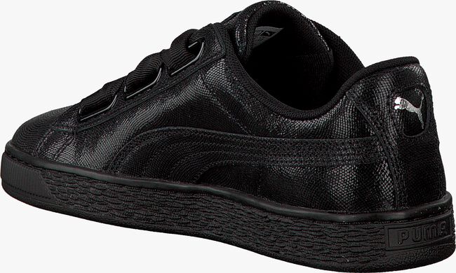 Zwarte PUMA Sneakers BASKET HEART NS DAMES - large