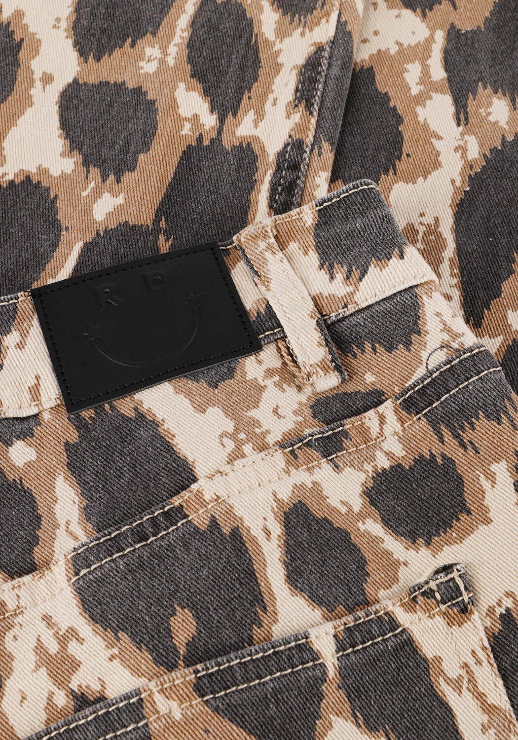 REFINED DEPARTMENT Pantalon large SUNNY en marron - large