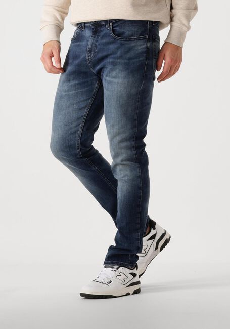 Donkerblauwe TOMMY JEANS Slim fit jeans SCANTON SLIM AI1262 - large