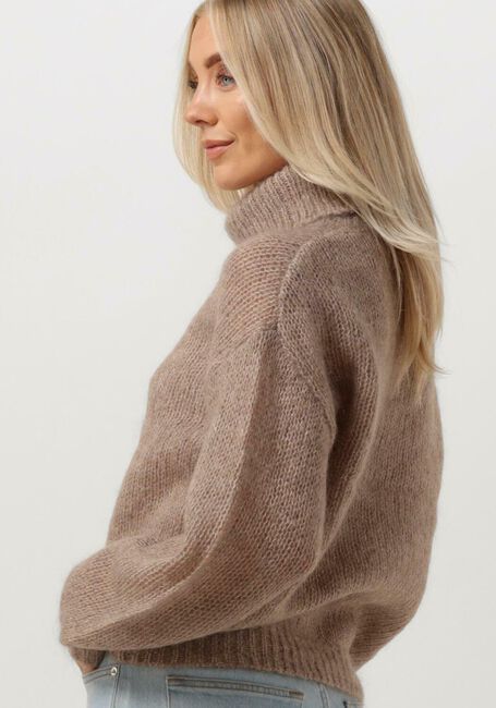 Bruine Y.A.S. Coltrui YASLAMBI LS KNIT ROLLNECK PULLOVER S. - large