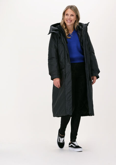 Zwarte OBJECT Legging BELLE MW COATED LEGGING - large