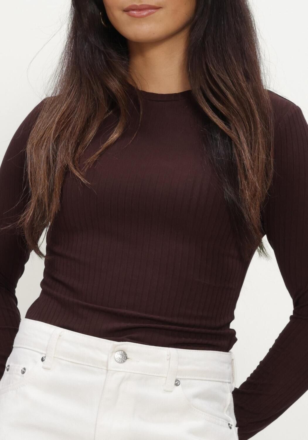 EDITED Haut GINGER LONGSLEEVE en marron - large