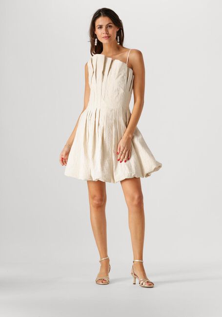 COPENHAGEN MUSE Mini robe BRINDA DRESS en beige - large