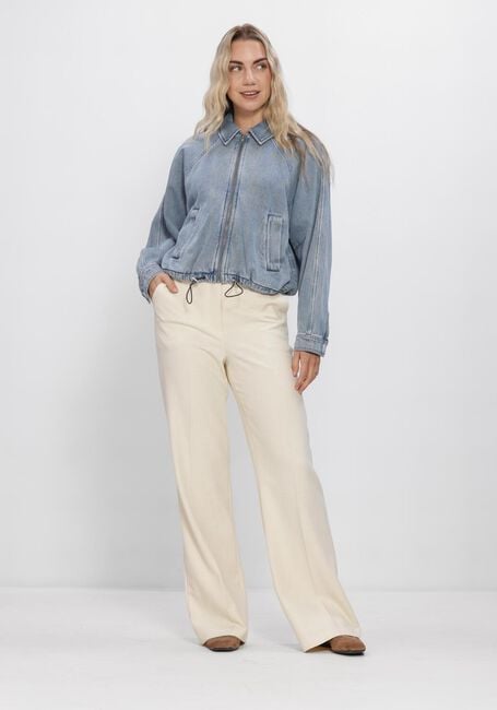 SECOND FEMALE Veste en jean RIO DENIM JACKET en bleu - large