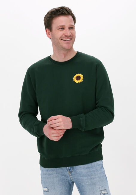 Donkergroene FORÉT Sweater MOTIF - large