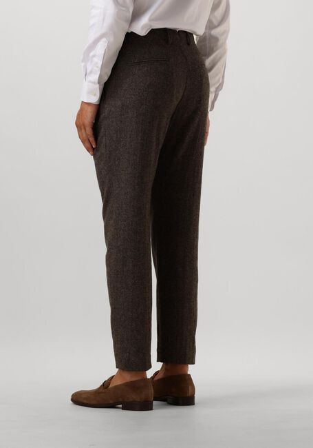 Bruine SELECTED HOMME Pantalon SLHSLIM-REED WOOL TRS - large