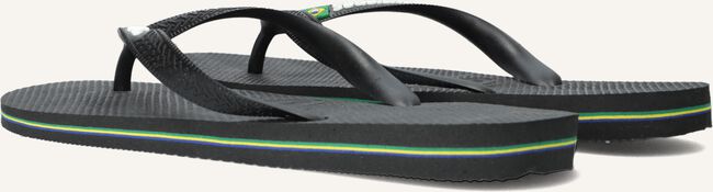 Zwarte HAVAIANAS Slippers BRASIL LOGO Zwarte HAVAIANAS Slippers BRASIL LOGO - large