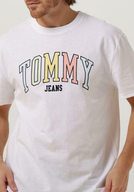 TOMMY JEANS T-shirt TJM CLSC COLLEGE POP TOMMY TEE en blanc - large