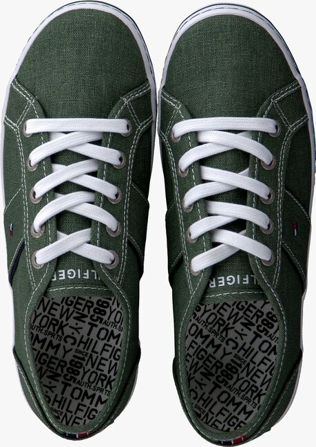 TOMMY HILFIGER Chaussures à lacets SLATER 1E en vert - large