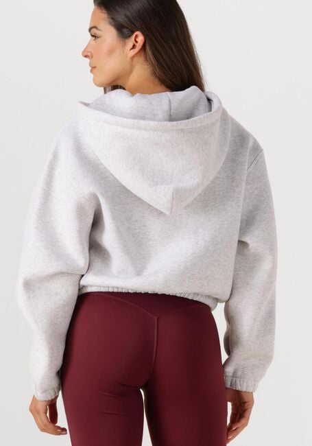 THE LOLA CLUB Chandail MAYA ZIP THROUGH HOODIE Gris clair - large