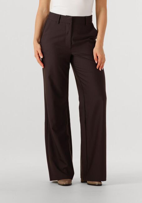CO'COUTURE Pantalon large ZELLACC WIDE LL PANT en marron - large