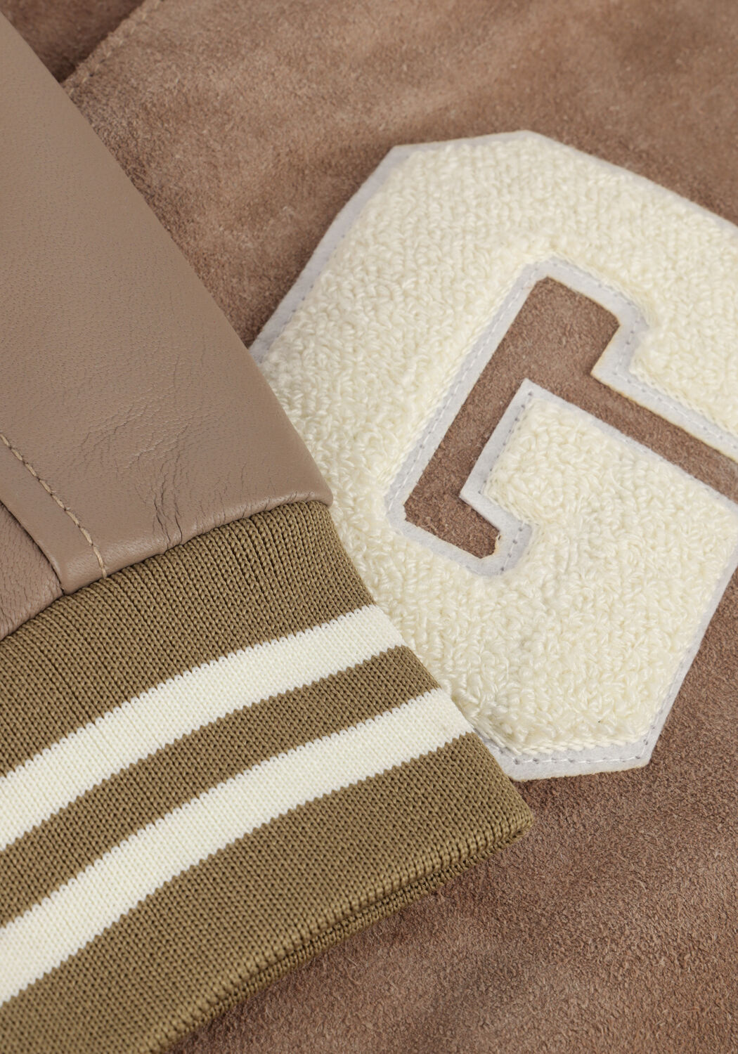 GOOSECRAFT Jack GC MELROSE BOMBER en beige - large