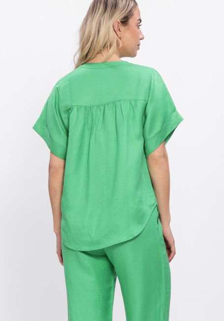 Groene MINUS  MSJUNO LINEN BLOUSE - large