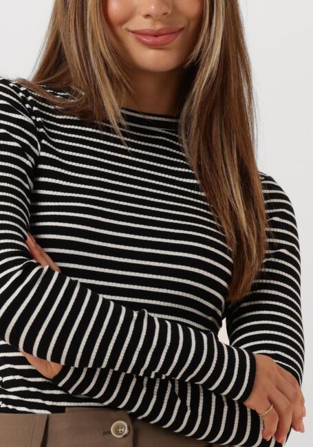 Zwarte NOTRE-V Tops & T-shirts NV-EELKE ROUND NECK - large