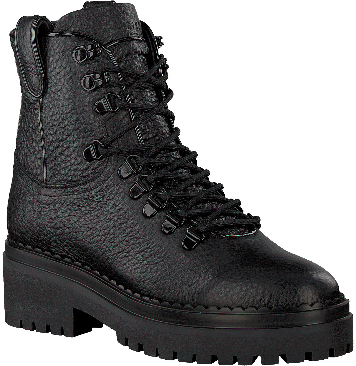 Zwarte NUBIKK Veterboots FAE ROMA | Omoda