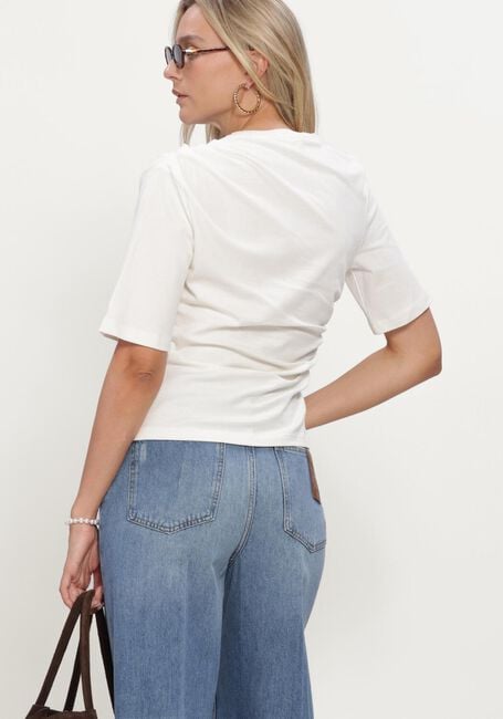 SELECTED WOMEN T-shirt SLWOLINE en blanc - large