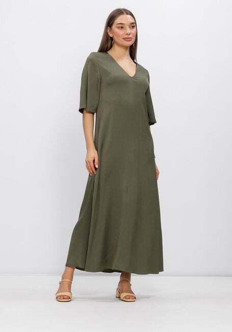 DRYKORN Robe maxi TIVONA en vert - large