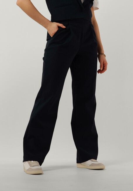 RUBY TUESDAY Pantalon large RELENA STRAIGHT LEG PANTS WITH ZIPPER AT SIDE Bleu foncé - large