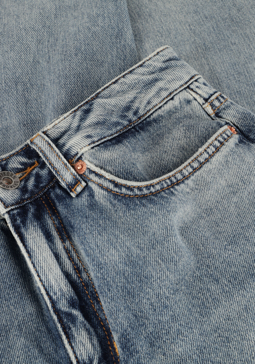 Blauwe DRYKORN Straight leg jeans MEDLEY - large