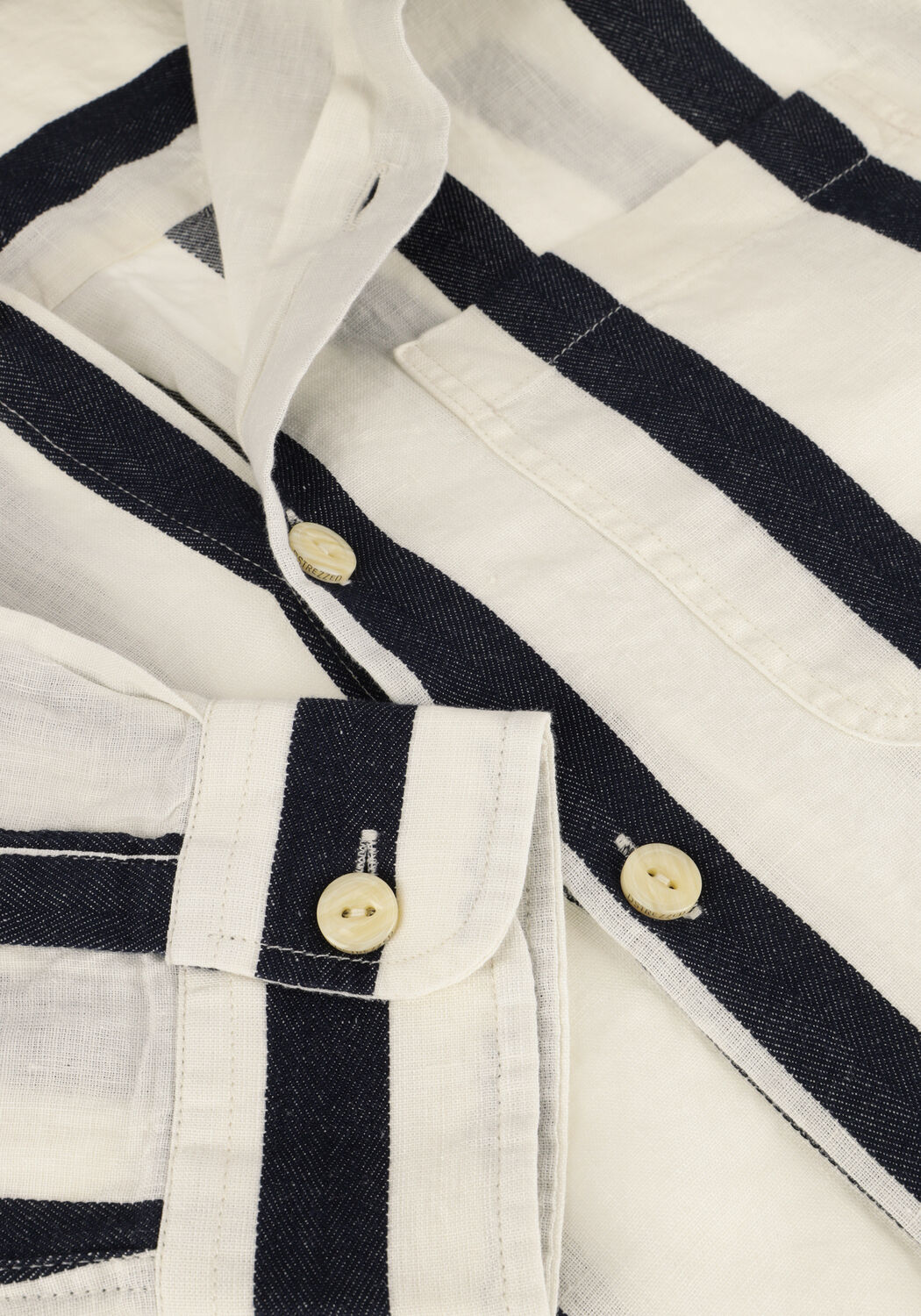 DSTREZZED Chemise d&eacute;contract&eacute; MILLER SHIRT &Eacute;cru - large