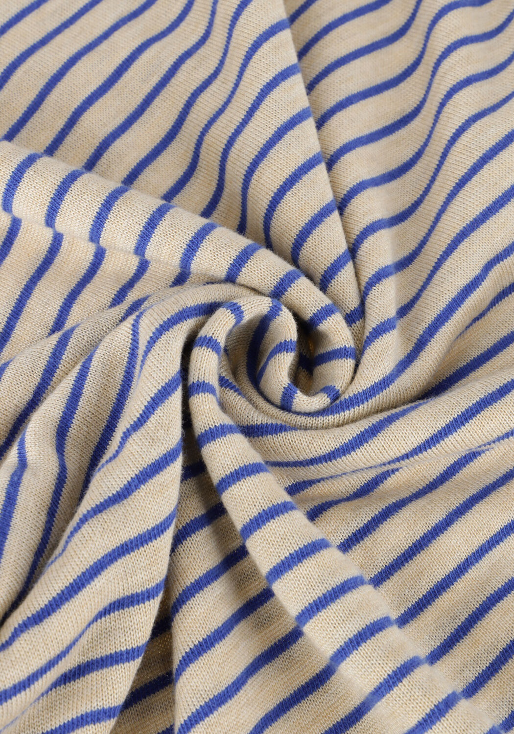 Blauwe BY-BAR T-shirt DIEDE SMALL STRIPE TOP - large