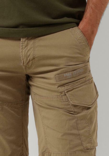 Bruine PME LEGEND Korte broek NORDROP CARGO SHORTS STRETCH TWILL - large