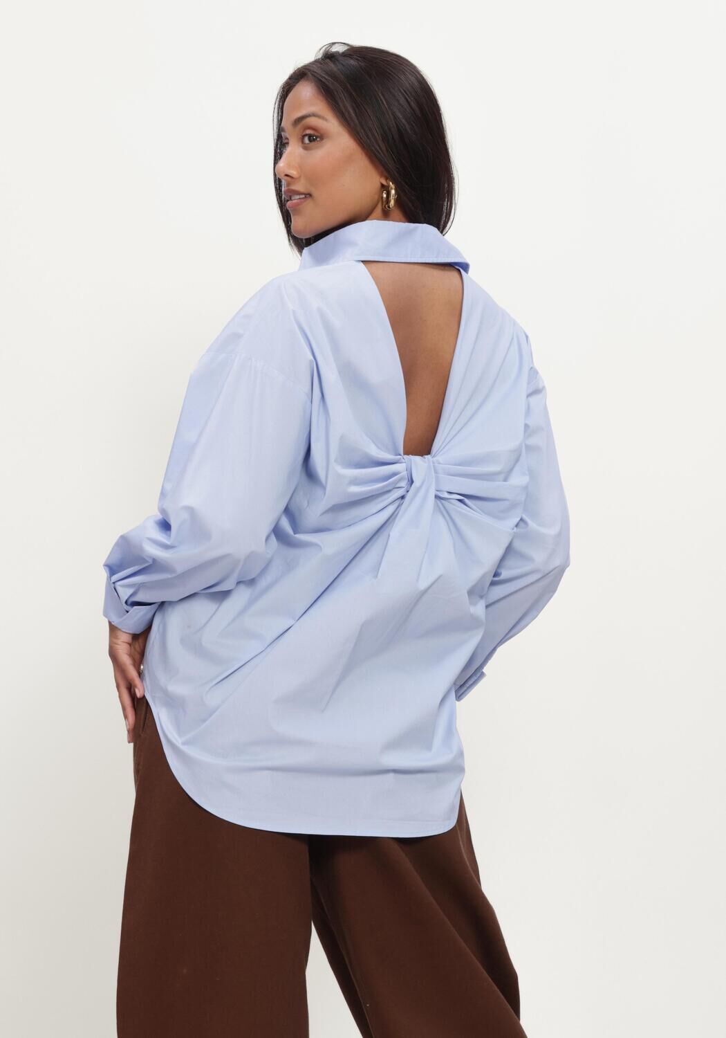 JOSH V LAURI BLOUSE Blouses Bleu clair - large