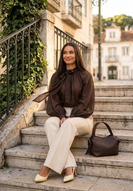 COPENHAGEN MUSE CMTILLY-BLOUSE Blouses en marron - large