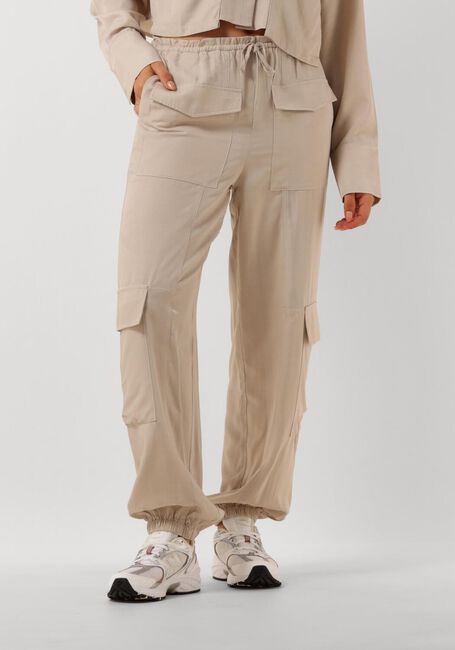 REFINED DEPARTMENT Pantalon cargo VIKKI en beige - large