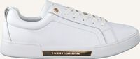 Witte TOMMY HILFIGER Sneakers BRANDED OUTSOLE METALLIC - medium
