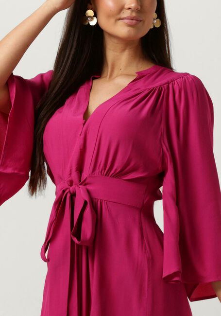 POM AMSTERDAM Robe maxi IMPERIAL FUCHSIA DRESS en rose - large