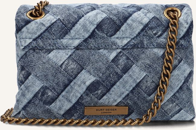 Blauwe KURT GEIGER LONDON Handtas MINI KENSINGTON SOFT BAG Blauwe KURT GEIGER LONDON Handtas MINI KENSINGTON SOFT BAG - large