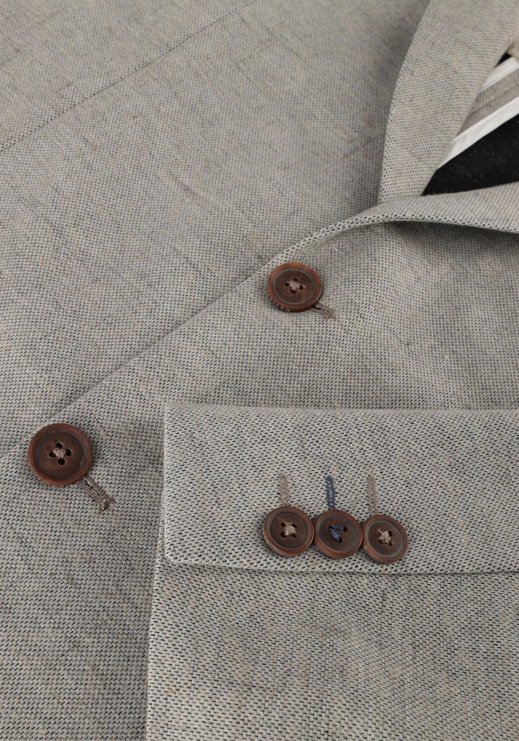 Beige VANGUARD Colberts BLAZER LINEN BLEND SCURA - large