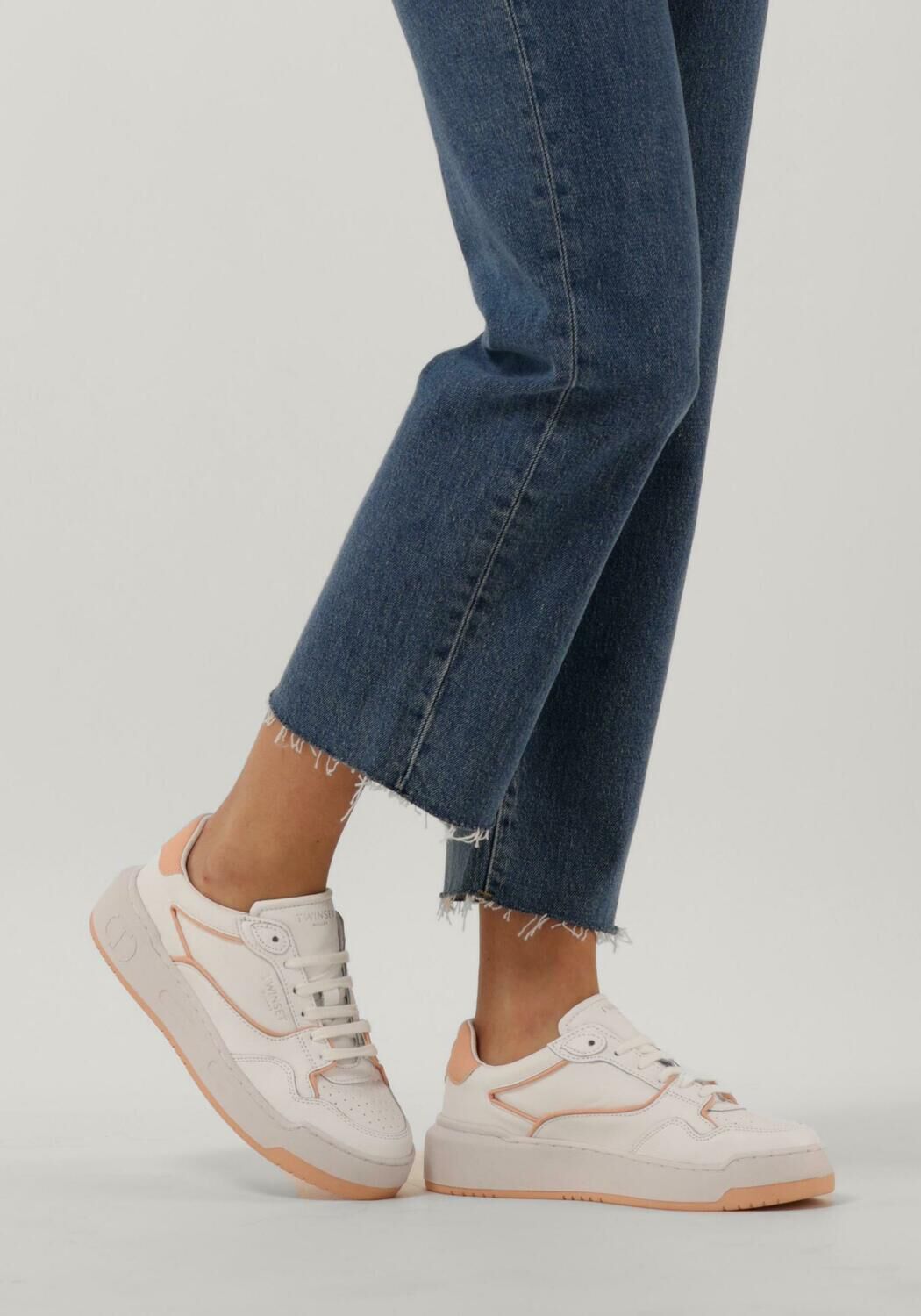 Witte TWINSET MILANO Sneakers 231TCP080 - large