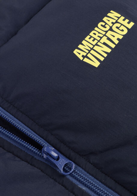 Donkerblauwe AMERICAN VINTAGE Gewatteerde jas ROFY-B - large